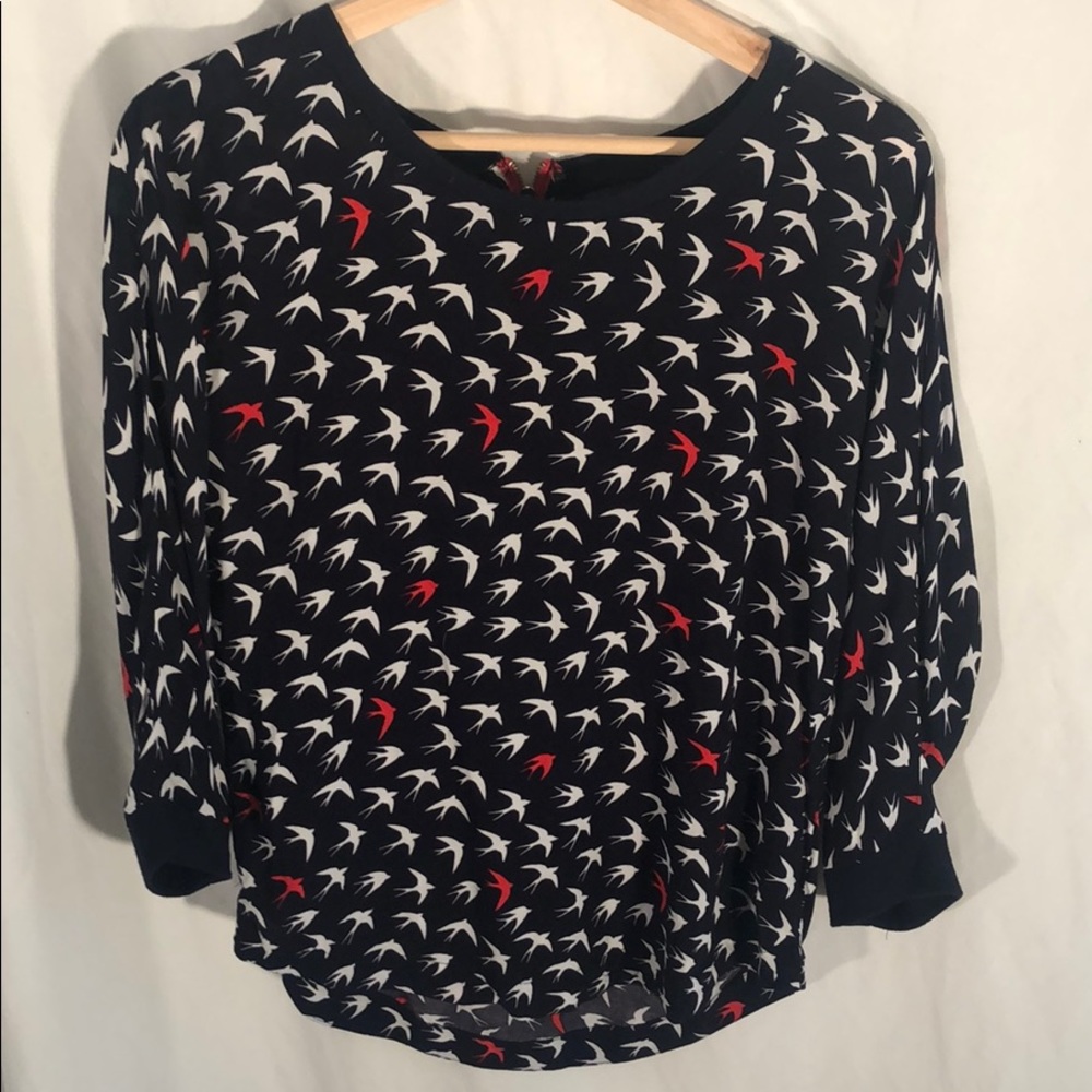 Maeve 3/4 sleeve Sparrow Blouse